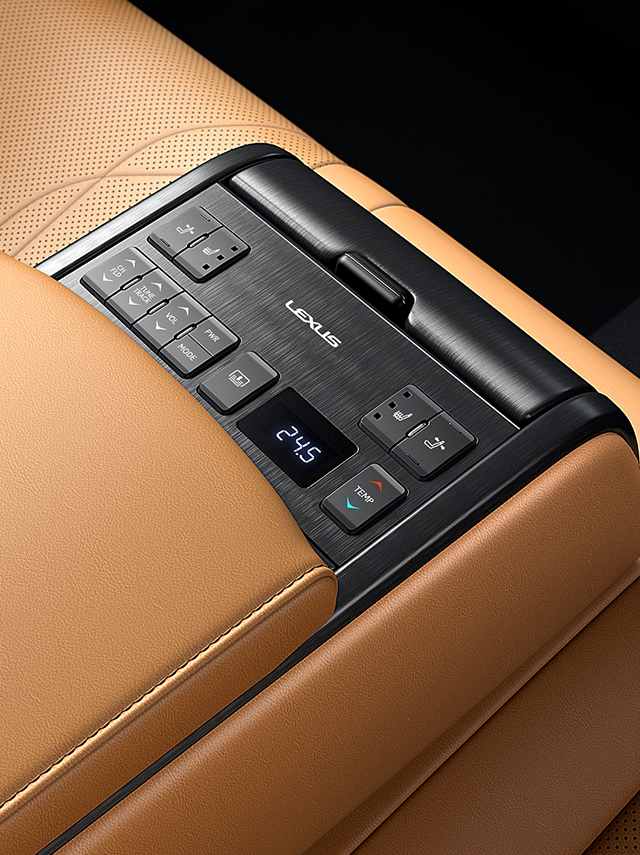 REAR SEAT CONTROL PANEL